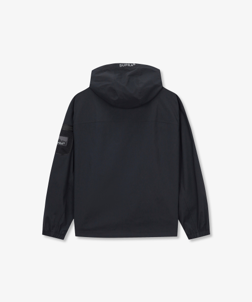 Ветровка с сетчатым карманом (BLACK)