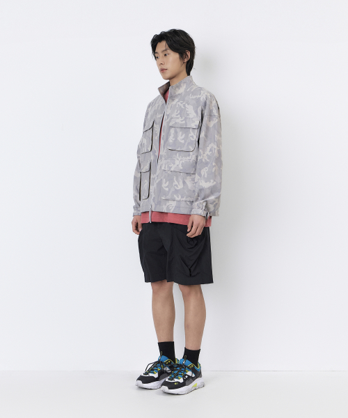 CAMO LUGGAGE JUMPER (GREY)