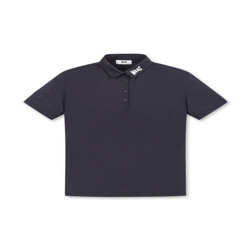 WAAC Embossed Logo SS Polo_WWTCM25901BKX