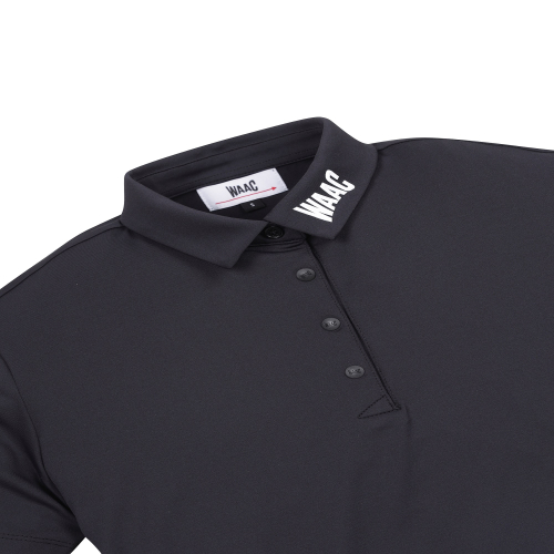 WAAC Embossed Logo SS Polo_WWTCM25901BKX