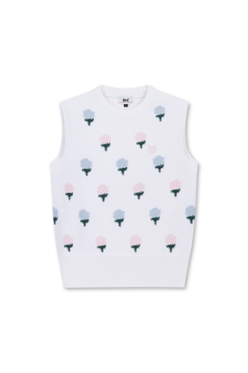 Women Flower Embroidery Трикотаж Vest_WWWAS25101WHX