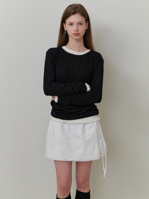 Smoothie tencel t-shirt (black)