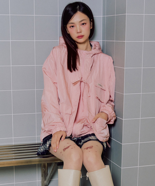 Комплект с ветровкой Mave Pink