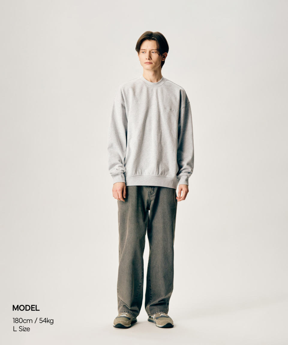 MUSINSA | ESPIONAGE Cliff Relaxed Denim Pants Light Indigo