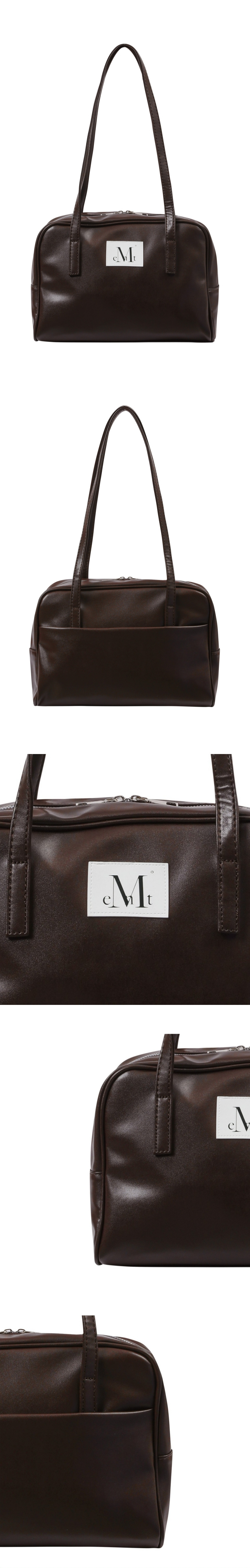 【MUCENT♥] Tiv Leather Shoulder Bag Unisex TIVE LEATHER SHOULDER BAG UNISEX (2COLOR) - MUCENT | 60