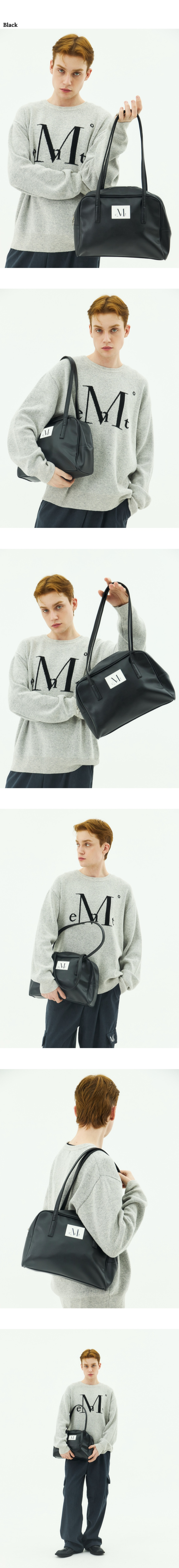 MUSINSA | MUCENT Tiv Leather Shoulder Bag Unisex (2 Colors)