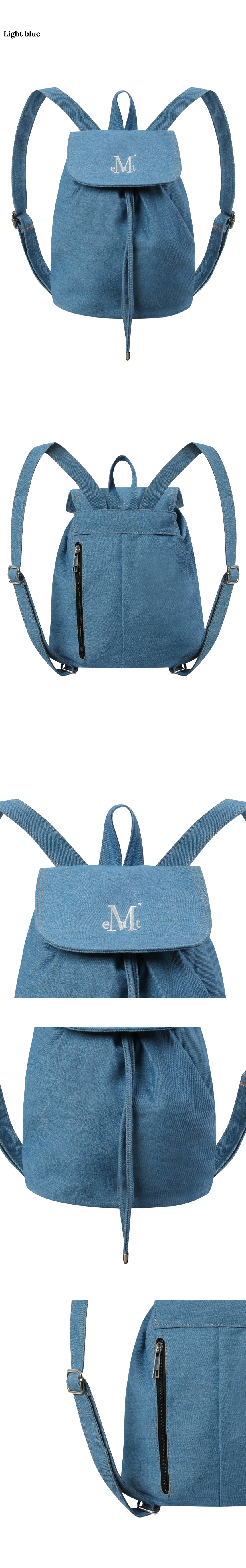 ◆MUCENT◆ Stainless Denim Backpack 3 Colors P00000QB MUSINSA | MUCENT Stainless Denim Backpack (3 Colors)