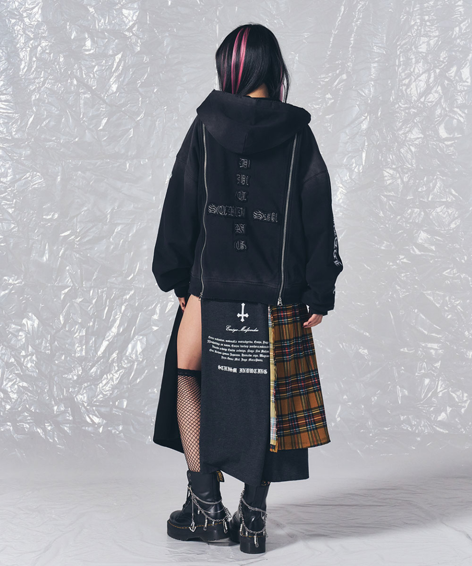ASSEMBLY ZIP HOODIE BLACK 상세 이미지 19