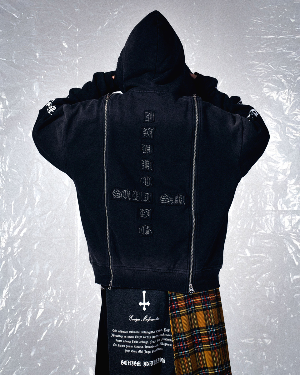 ASSEMBLY ZIP HOODIE BLACK 상세 이미지 20