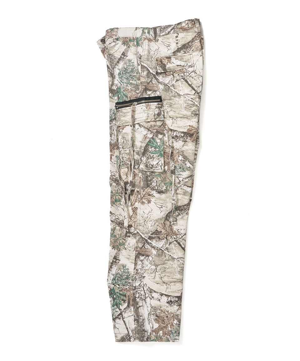 MUSINSA公式 | SCHISM INDUCING REAL TREE CARGO PANTS BROWN