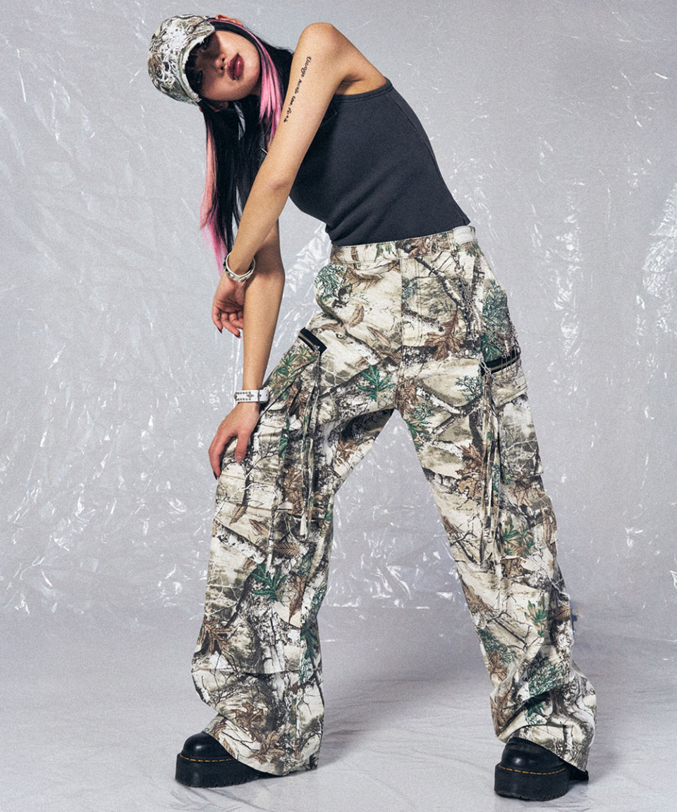 [SCHISM INDUCING] REAL TREE CARGO PANTS /追跡付 MUSINSA公式 | SCHISM INDUCING REAL TREE CARGO PANTS BROWN