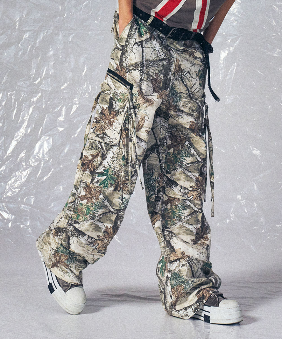 [SCHISM INDUCING] REAL TREE CARGO PANTS /追跡付 SCHISM INDUCING] REAL TREE CARGO PANTS /追跡付 MUSINSA公式