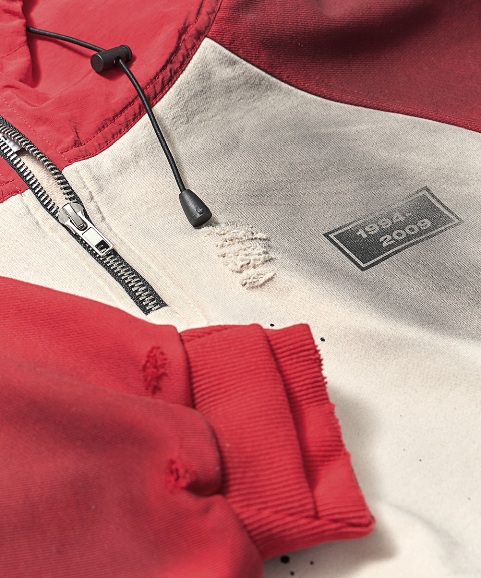 SCHISM INDUCING ■ NOEL ANORAK RED MUSINSA | SCHISM INDUCING NOEL ANORAK RED