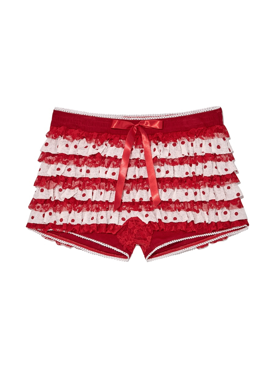 [GLOWNY] COCO DOT BLOOMER SHORTS ★大人気★ MUSINSA | GLOWNY COCO DOT BLOOMER SHORTS (RED)