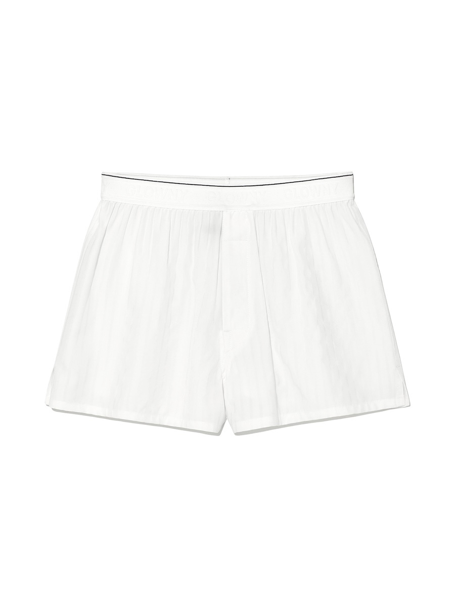 ★2025SS新作★glowny★WILLY POP SHORTS MUSINSA | GLOWNY WILLY POP SHORTS (WHITE STRIPE)