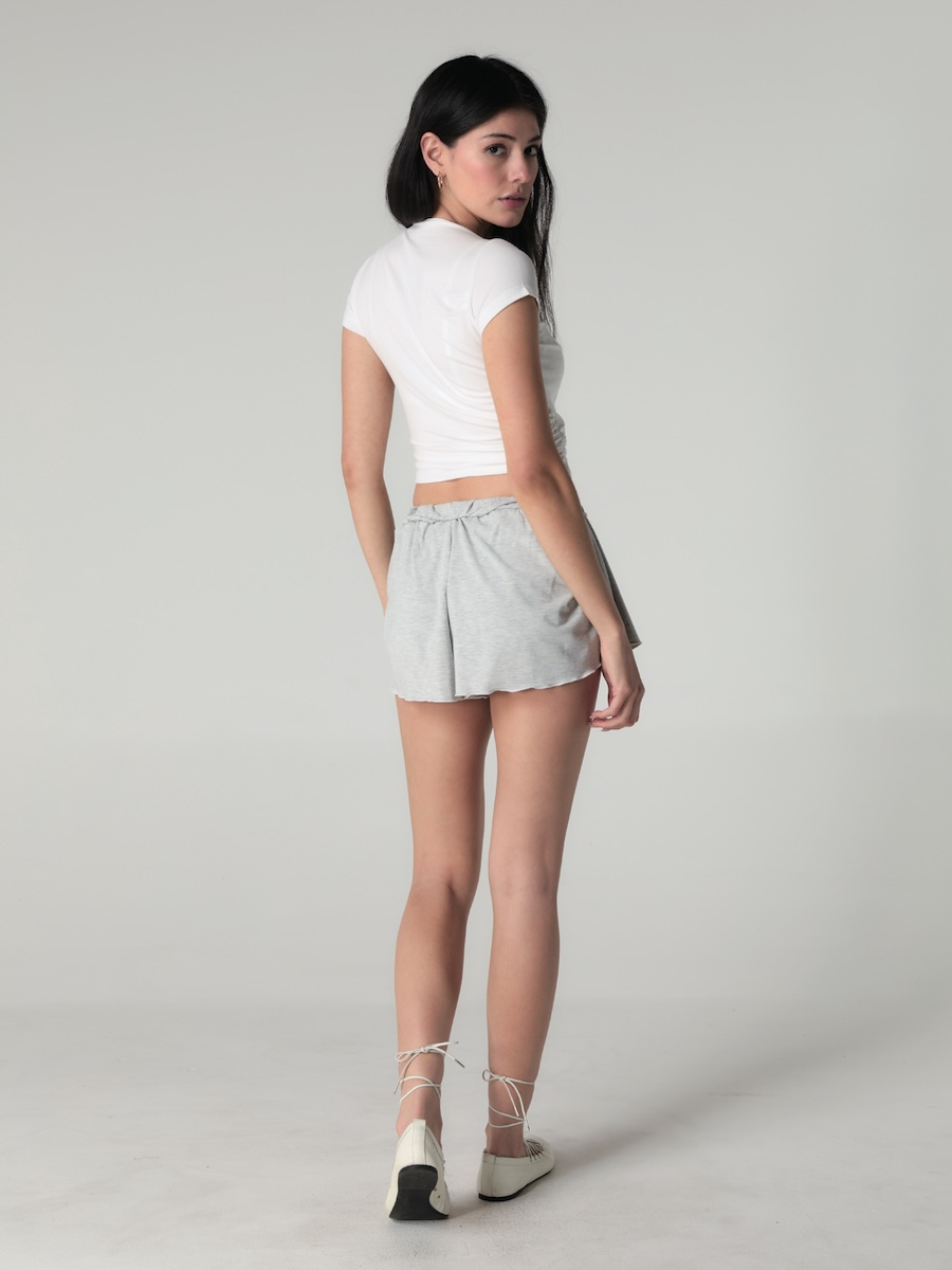 ★GLOWNY★TWIRL FLARE SHORTS (BABY BLUE)★正規品/直送料込 MUSINSA | GLOWNY TWIRL FLARE SHORTS (BABY BLUE)