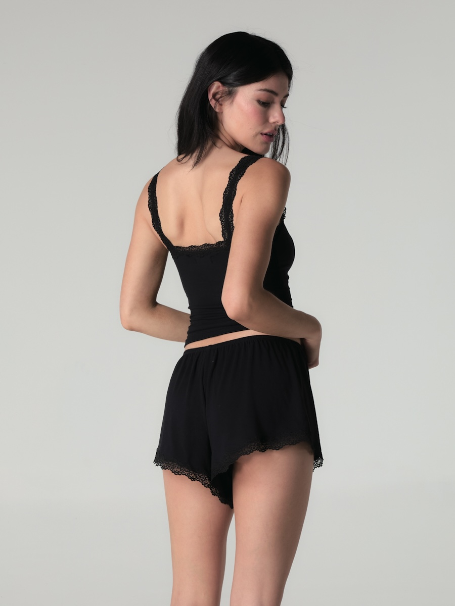 ★GLOWNY★LACE BREEZE SHORTS (BLACK)★正規品/韓国直送料込 MUSINSA | GLOWNY LACE BREEZE SHORTS (BLACK)