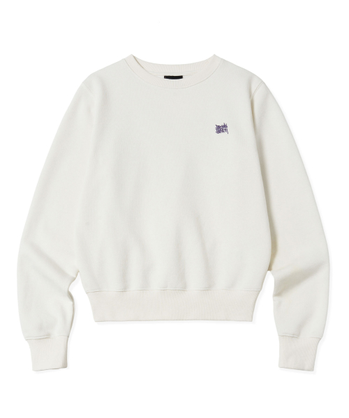 W AURORA TAG CREWNECK - IVORY