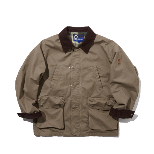 Хлопковое рабочее пальто Signature Faded Beige_FR1WJ32U