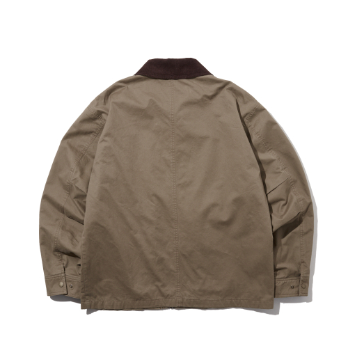 Хлопковое рабочее пальто Signature Faded Beige_FR1WJ32U