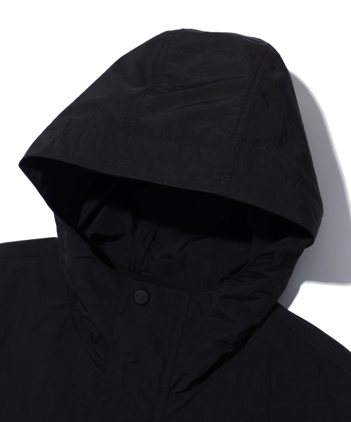 Ветровка с накладными карманами BLACK (MP1JU026-076)