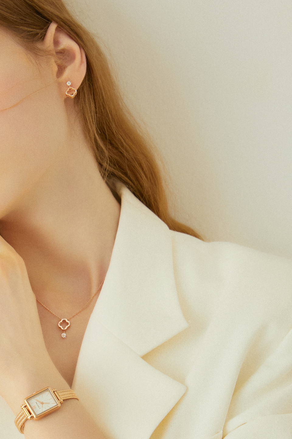 MUSINSA | J.ESTINA CLOVIA Duello Necklace