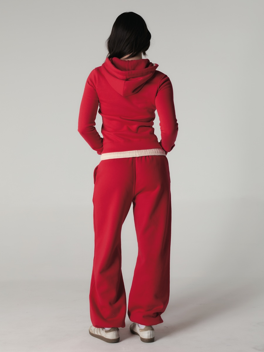 ★2025SS新作★glowny★BOLD TRACKSUIT PANTS MUSINSA | GLOWNY BOLD TRACKSUIT PANTS (RED)