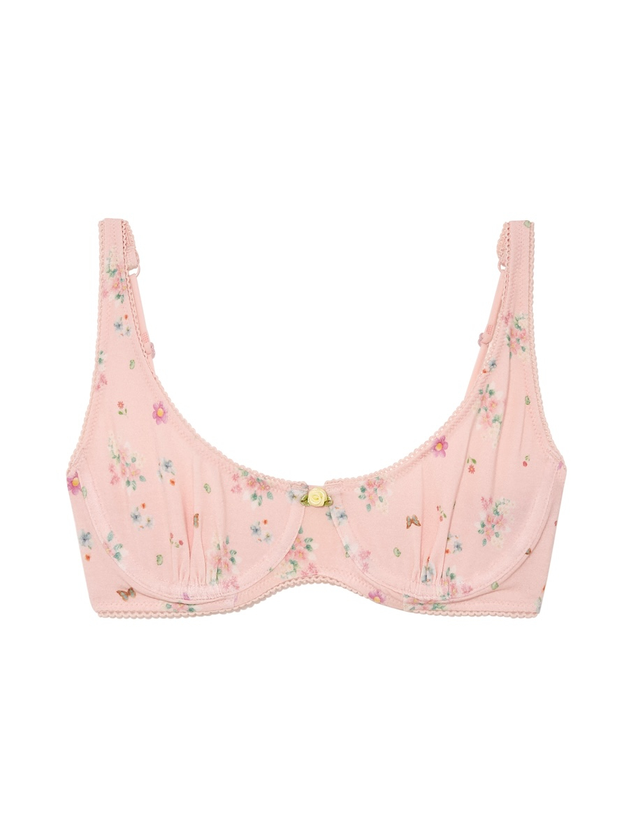 【GLOWNY】韓国人気★(S,M) ROSY PICOT BRA ROSY PICOT BRA – Glowny