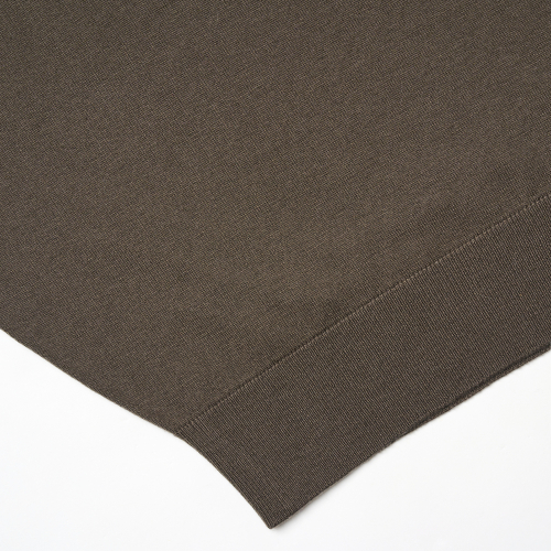 25SS Cashtouch Long Sleeve Polo Knit Chimney