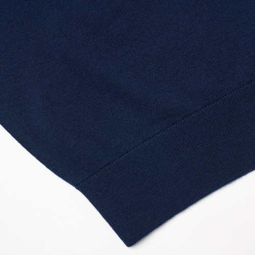 25SS Cashtouch Long Sleeve Polo Knit Dark-Navy