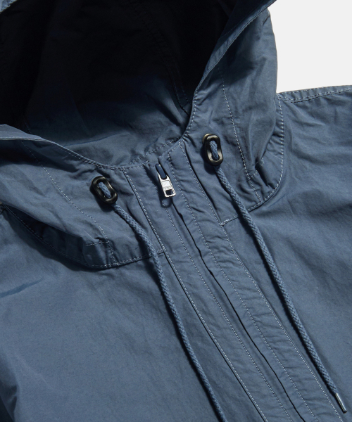 Traveler Hooded Jacket Dusty Blue