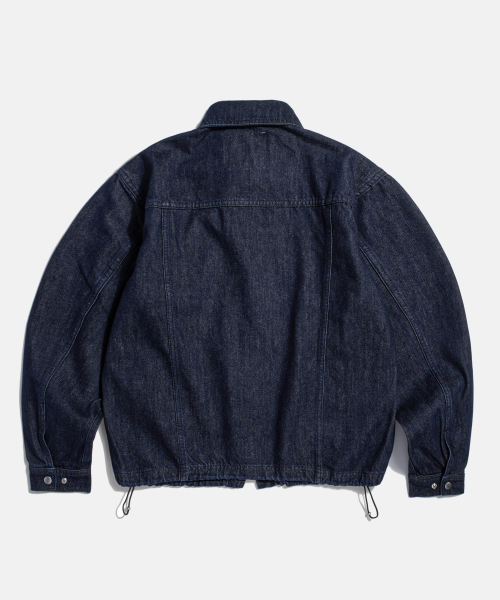 Denim Work Jacket Dark Indigo