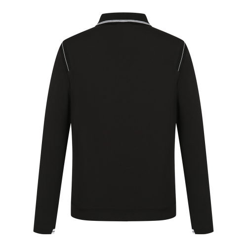 Мужской лонгслив с мягким воротником 25SS TMTPO1141-199