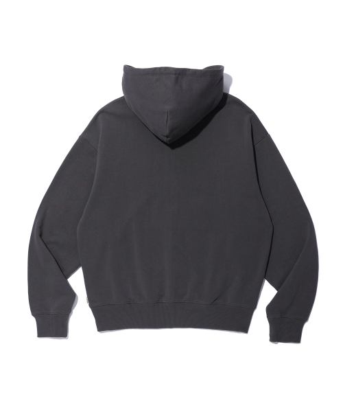 NOT A KID HOOD ZIP-UP CHARCOAL