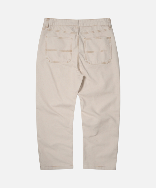 CP WIDE DENIM PANTS _ NATURAL