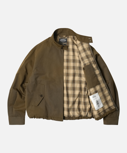 BUDDY HARRINGTON JACKET _ BROWN