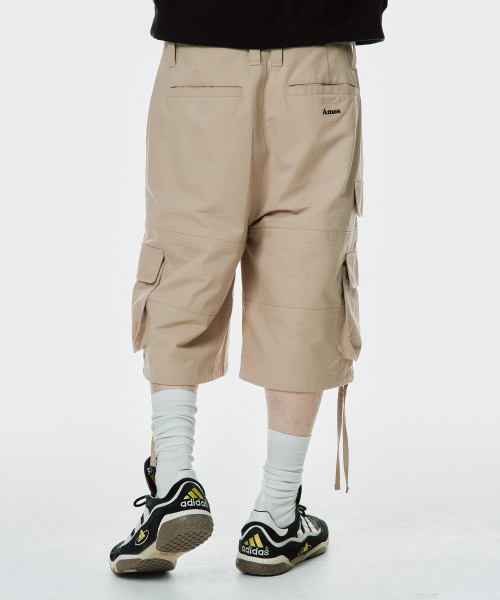 AMES CARGO SHORTS BEIGE