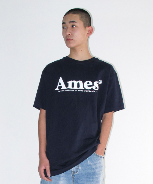 BASIC LOGO TEE NAVY(WHITE) thumbnail 9