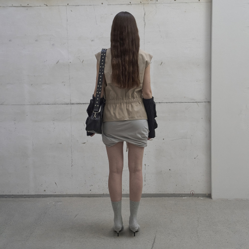 OUT POCKET VEST (BEIGE)