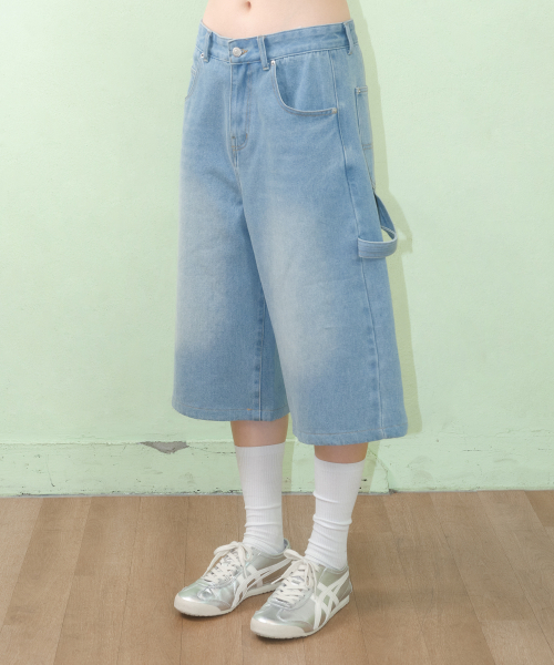 DENIM CARPENTER PANTS LIGHT BLUE