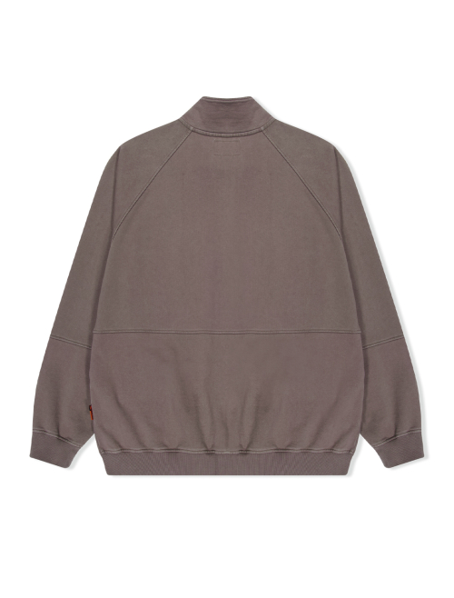 Y.E.S Zip Sweat Jacket Cocoa
