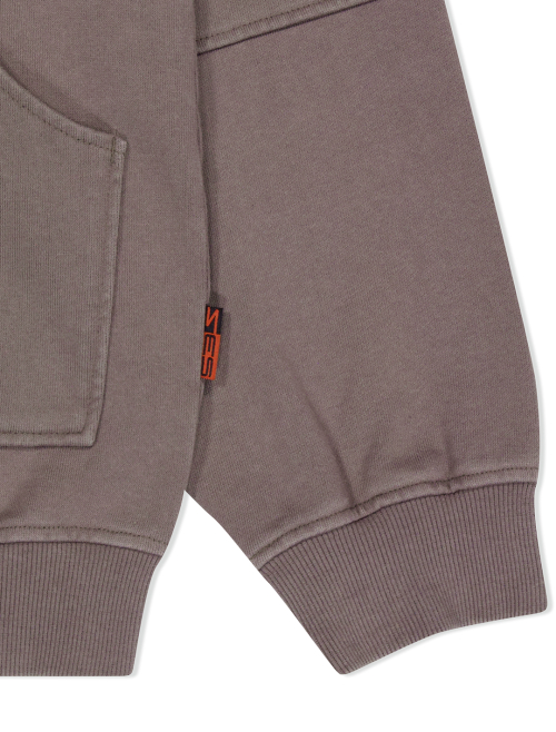 Y.E.S Zip Sweat Jacket Cocoa