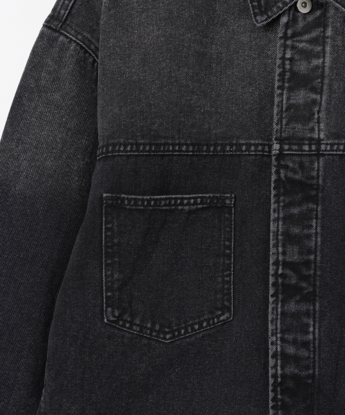 Джинсовка Compass с двумя карманами Medium Grey