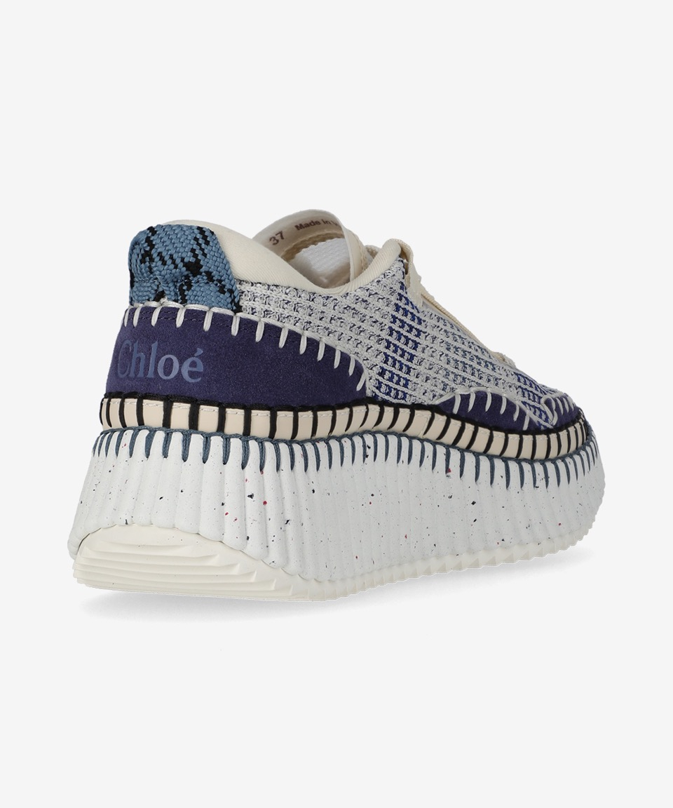 ★Chloe★ Nama Sneakers Cosmic Blue CHC22S579Y0411 CHC22S579 MUSINSA | CHLOE Nama Sneakers - Cosmic Blue / CHC22S579Y0411