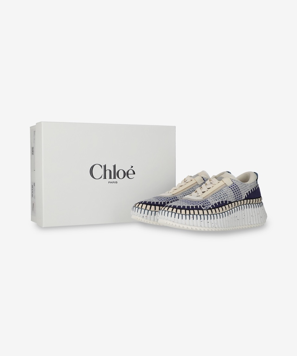 MUSINSA | CHLOE Nama Sneakers - Cosmic Blue / CHC22S579Y0411