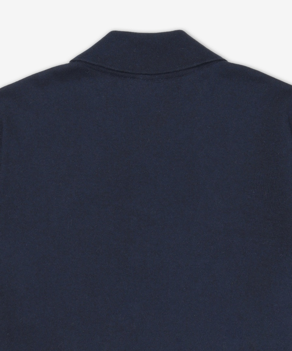MUSINSA | A.P.C. Gregory Short Sleeve Polo Shirt - Dark Navy