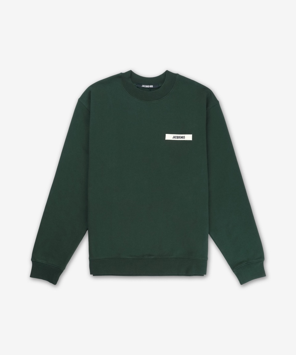 MUSINSA | JACQUEMUS Le Sweat Grosgrain Man to Man - Dark