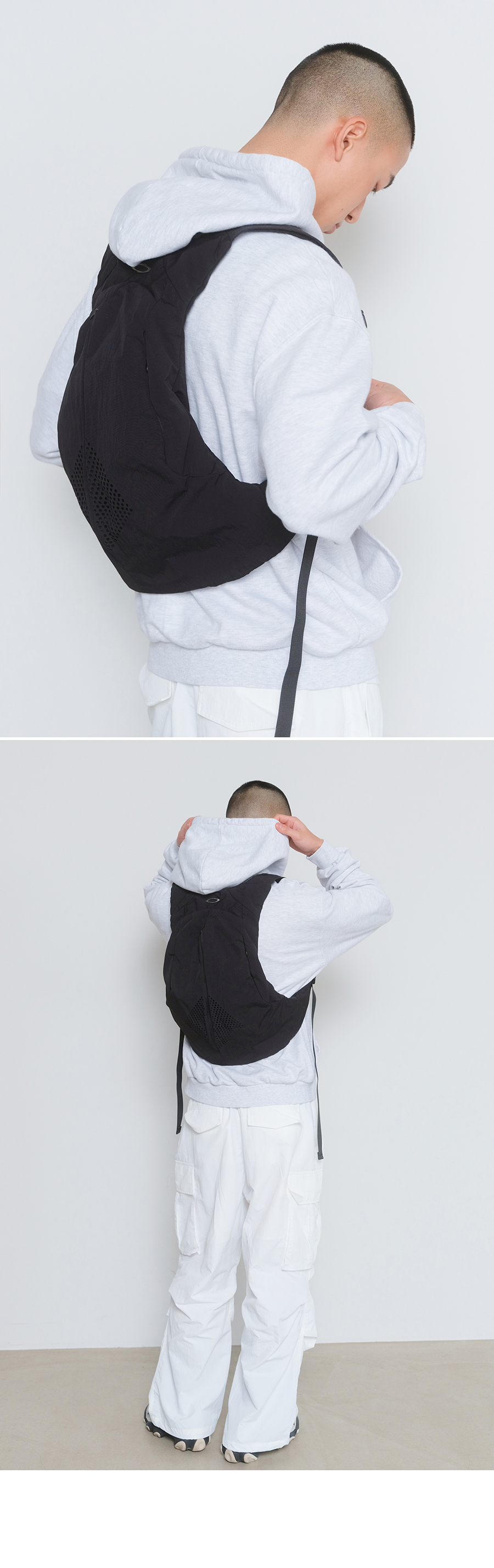 ◆NOIAGO◆ Trail Running Backpack Light Grey NOI1531 MUSINSA | NOIAGO NOI1531 Trail Running Backpack (Light Grey)