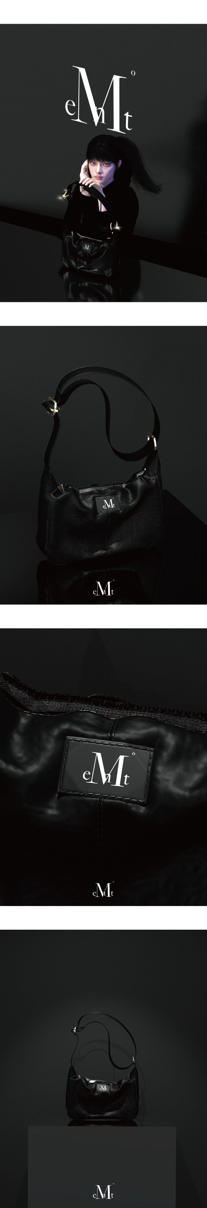◆MUCENT◆ Merin Gold Line Leather Shoulder Bag Unisex 2 Col MUSINSA公式 | MUCENT Merin Gold Line Leather Shoulder Bag