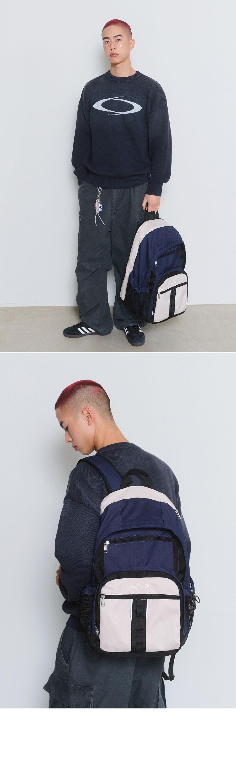 MUSINSA | NOIAGO NOI1528 Division Backpack (Black)